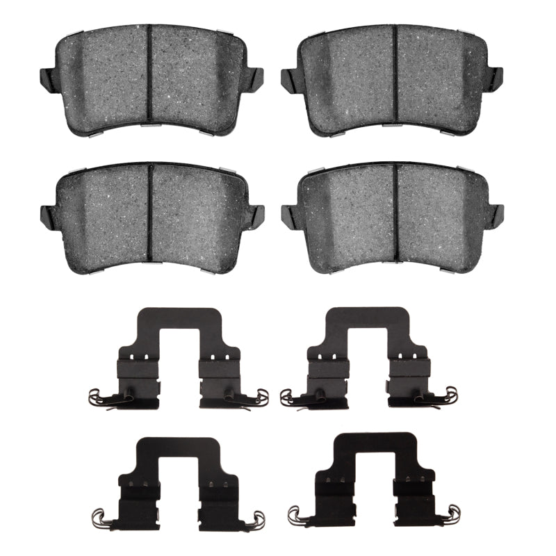 R1 08-17 Audi A4 (USA/Canada) Rear Semi Met Pads & Hardware Kit