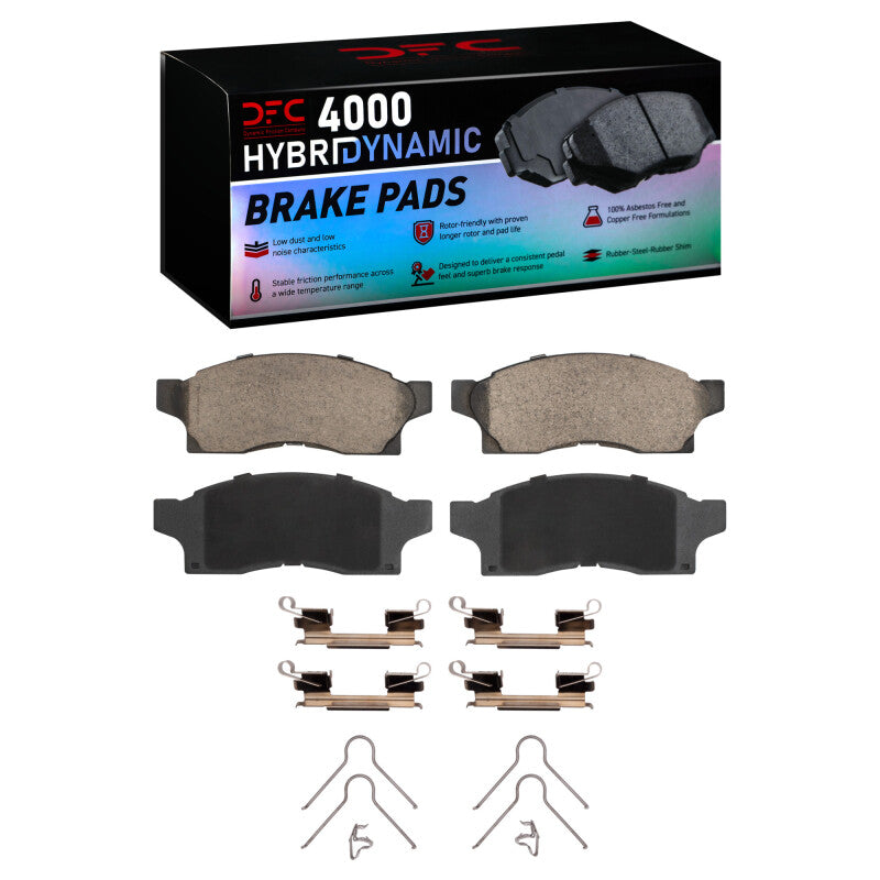 R1 91-91 Toyota MR2 Front Semi Met Pads & Hardware Kit