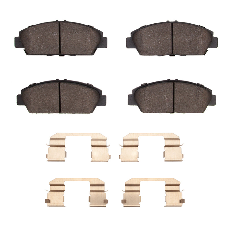 R1 92-96 Honda Prelude Front Ceramic Pads & Hardware Kit