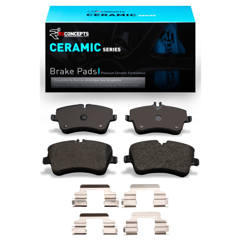 R1 01-05 Mercedes-Benz C230 Front Ceramic Pads & Hardware Kit