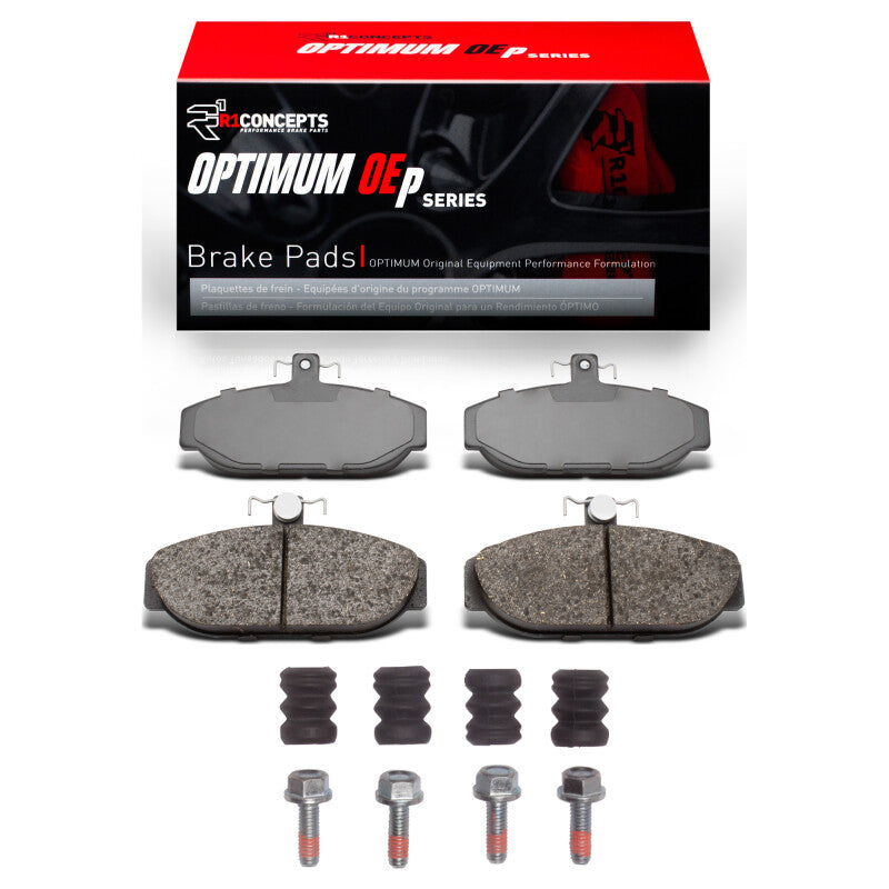 R1 82-92 Volvo 760 Series Front Optimum OE Pads & Hardware Kit