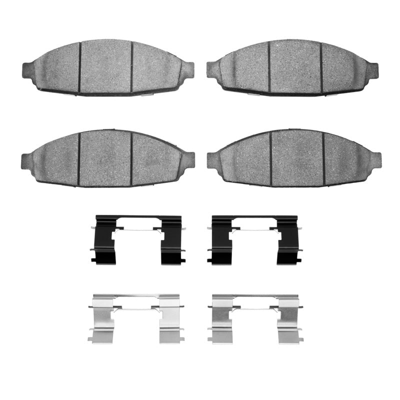R1 03-11 Ford Crown Victoria Front Super Duty Pads & Hardware Kit
