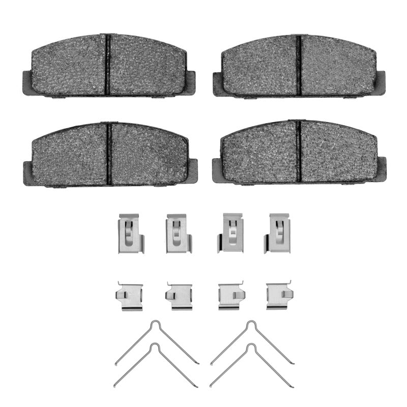 R1 1984-2005 Mazda 6 Rear R1 Semi Met Pads & Hardware Kit