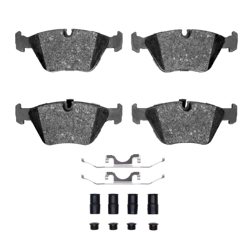 R1 1996-2003 BMW 528I Front R1 Semi Met Pads & Hardware Kit