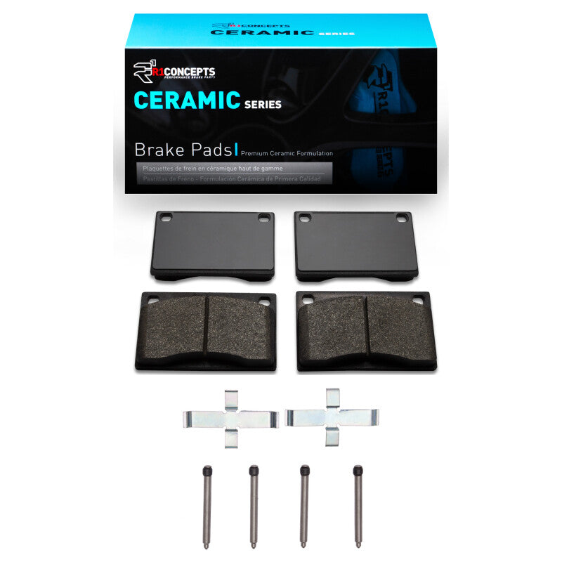 R1 75-84 Volvo 244 Front Ceramic Pads & Hardware Kit