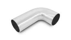 Vibrant 1.75in CLR 2in x 5in Leg Length 2.5in OD 90 Deg Tight Radius Aluminum Bend