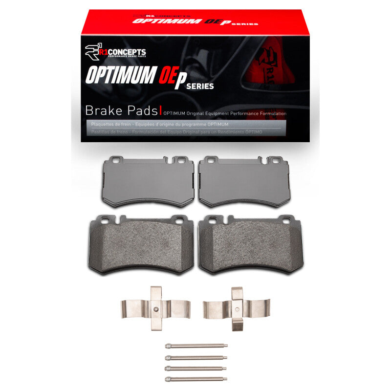 R1 03-11 Mercedes-Benz S55 AMG Rear Optimum OE Pads & Hardware Kit