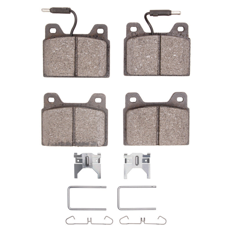 R1 80-89 Peugeot 604 Rear Semi Met Pads & Hardware Kit