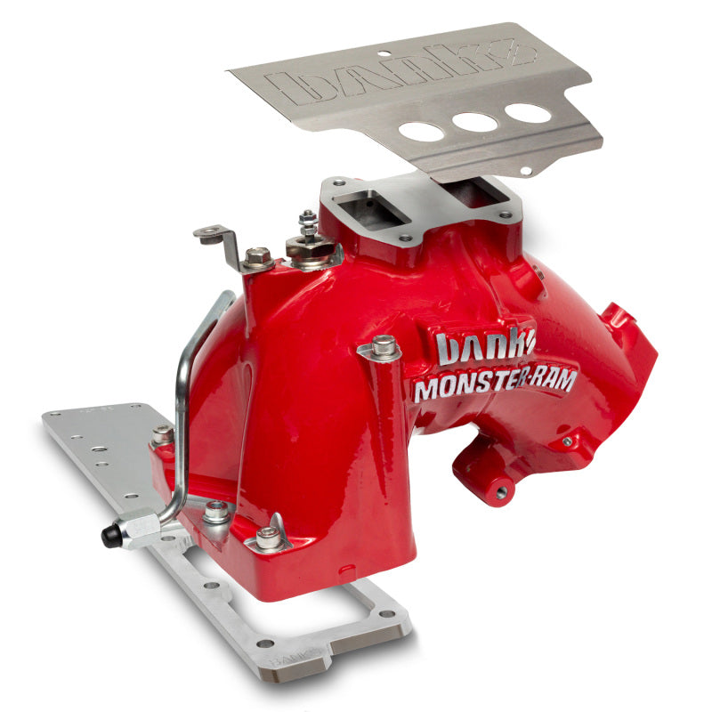 Banks Power 07.5-12 Ram Cab Chassis 6.7L Diesel Monster-Ram Intake System w/Fuel Line - Red
