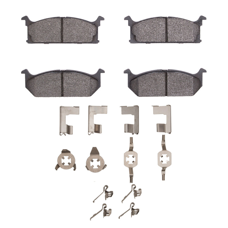 R1 1989-1994 Geo Metro Front R1 Optimum OE Pads & Hardware Kit