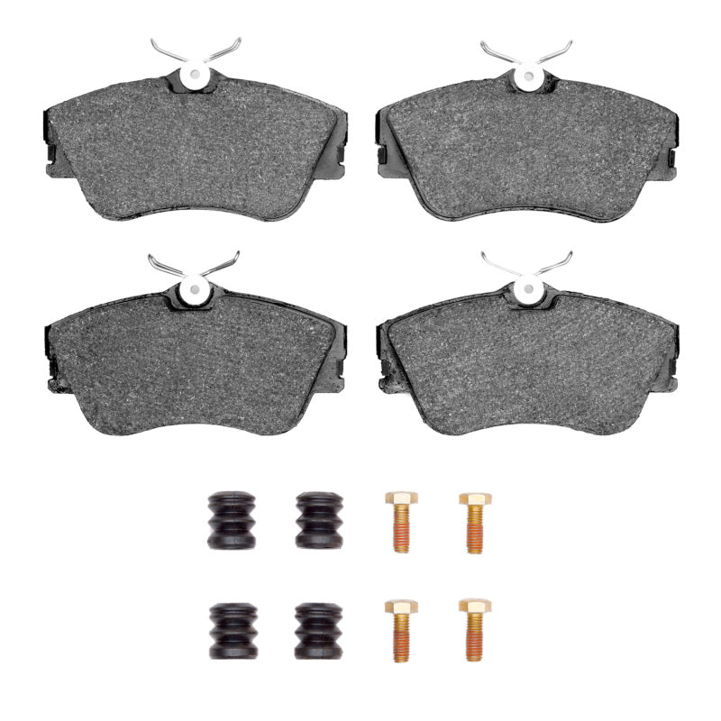 R1 92-99 Volkswagen EuroVan Front Semi Met Pads & Hardware Kit