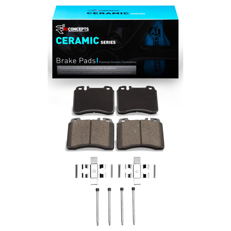 R1 90-02 Mercedes-Benz 300CE Front Ceramic Pads & Hardware Kit