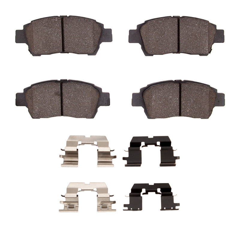 R1 00-00 Toyota Echo Front Ceramic Pads & Hardware Kit