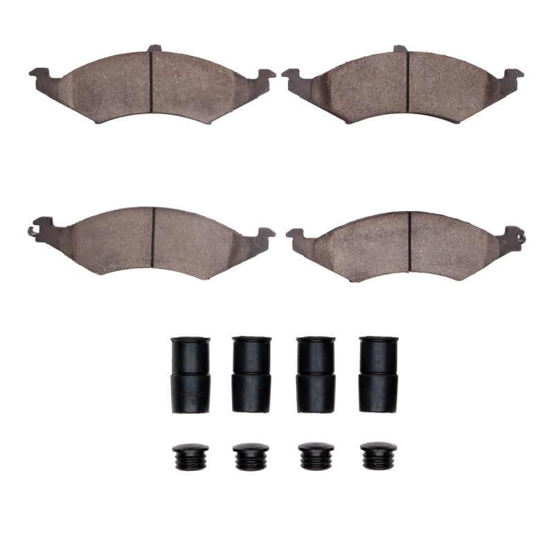 R1 1986-1993 Ford Taurus (Excl SHO) Front R1 Ceramic Pads & Hardware Kit