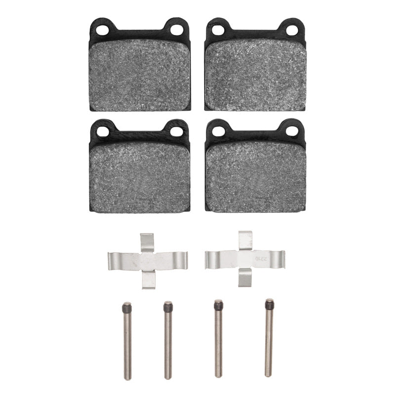 R1 64-74 Alfa Romeo Duetto 1600 Front/Rear Semi Met Pads & Hardware Kit