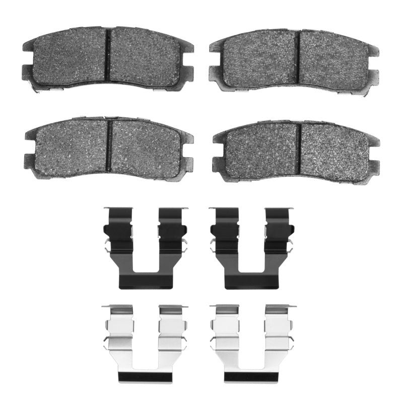 R1 92-12 Chrysler Sebring Rear Semi Met Pads & Hardware Kit