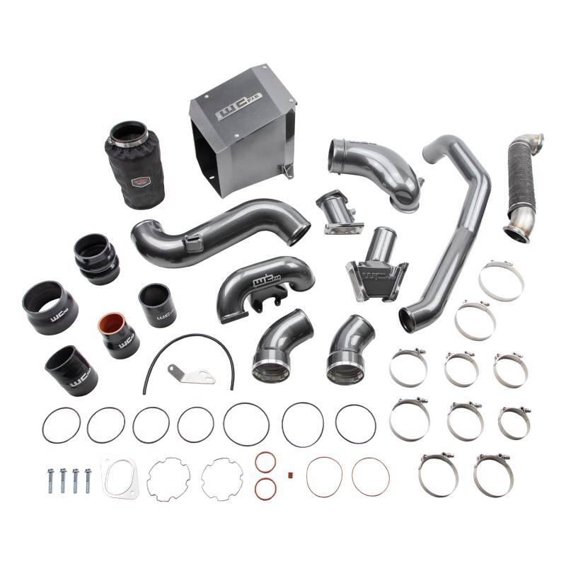Wehrli 07.5-10 Chevrolet 6.6L Duramax LMM Stage 3 High Flow Bundle Kit - Chevy Orange