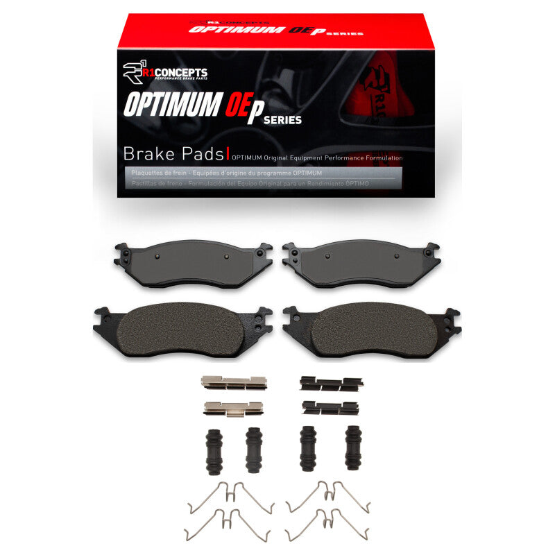 R1 04-06 Ford E-150 Front Optimum OE Pads & Hardware Kit
