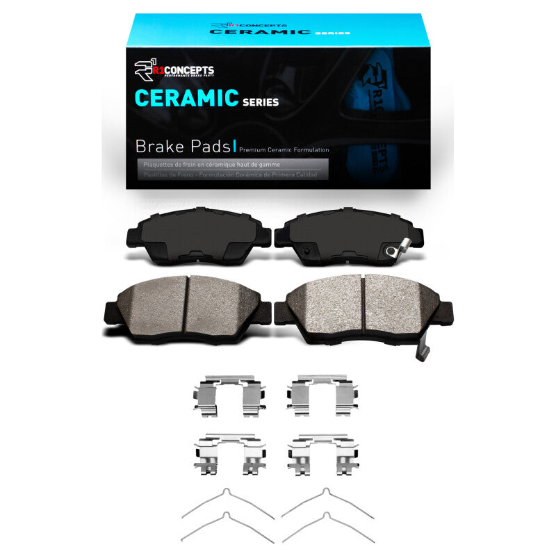 R1 02-11 Acura RSX Front Ceramic Brake Pads & Hardware Kit