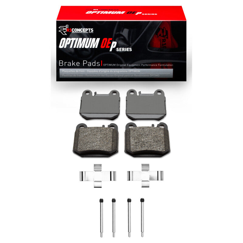 R1 00-05 Mercedes-Benz ML430 Rear Optimum OE Pads & Hardware Kit