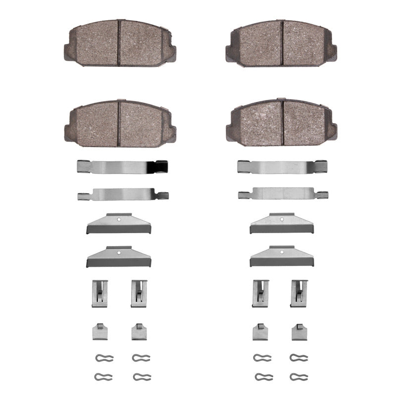R1 70-75 Toyota Celica Front Semi Met Pads & Hardware Kit