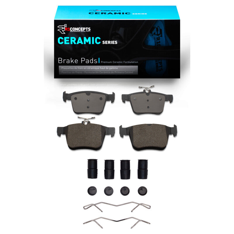 R1 13-23 Audi A3 Rear Ceramic Pads & Hardware Kit