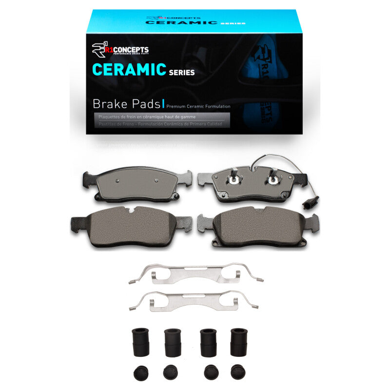 R1 2017-2023 Maserati LeVante Front R1 Ceramic Pads & Hardware Kit
