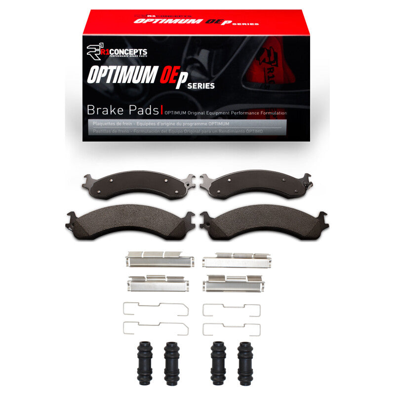 R1 00-02 Dodge Ram 2500 Front Optimum OE Pads & Hardware Kit