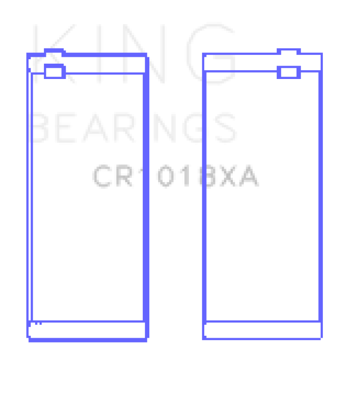 King Engine Bearings 97-07 Ford 2.5L/2.9L/3.0L (Size STD) Rod Bearing Set
