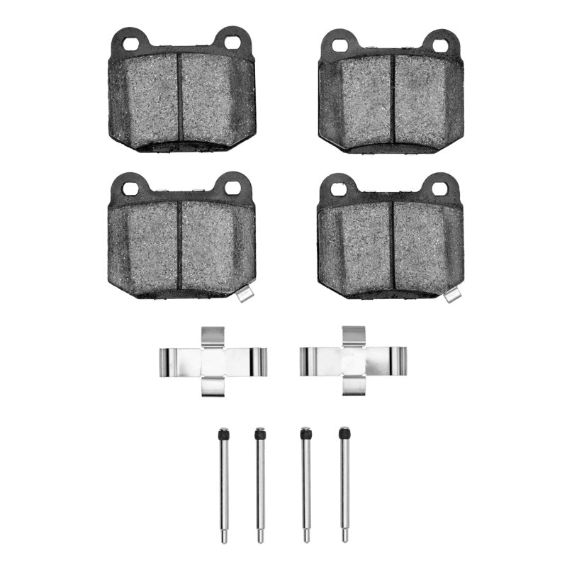 R1 04-06 Maserati Quattroporte Rear Semi Met Pads & Hardware Kit