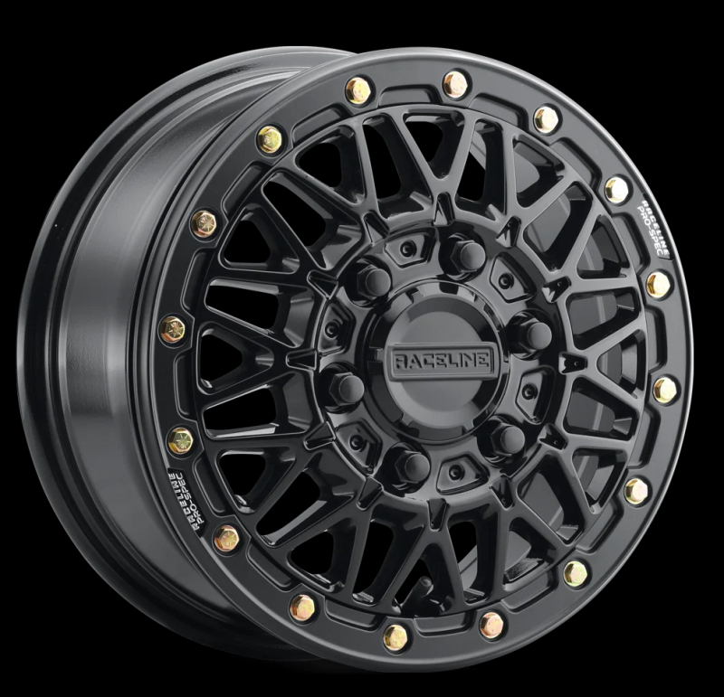 Raceline A15 Omega 15x7in / 6x139.7 BP / 38mm Offset / 78.1mm Bore - Gloss Black