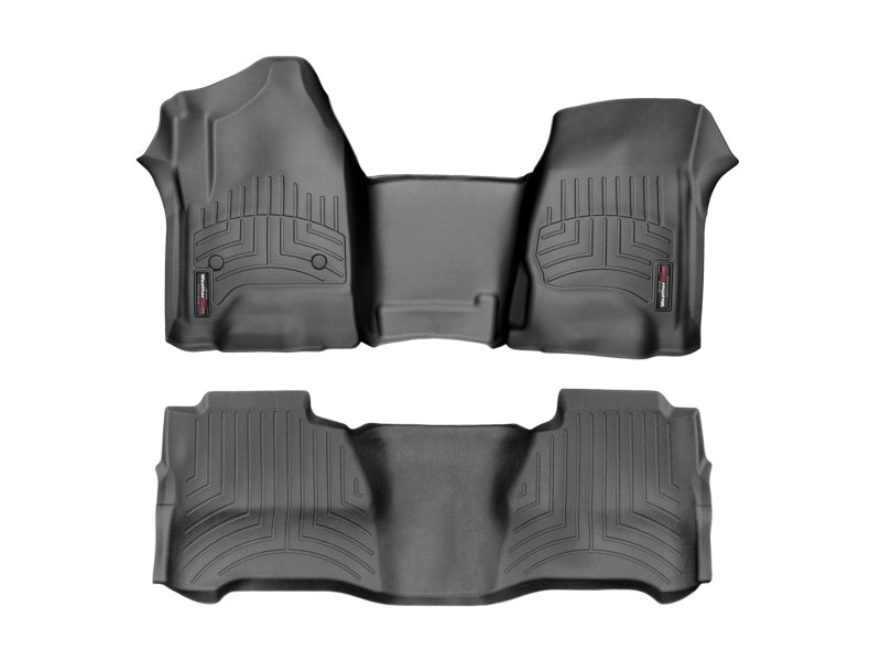 WeatherTech 18-22 Toyota Camry Hybrid Front and Rear FloorLiner - Black