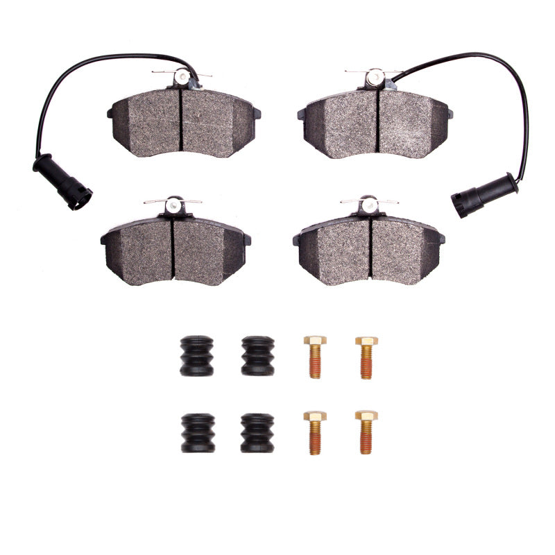 R1 83-91 Audi 5000CS Turbo Quattro Front Optimum OE Pads & Hardware Kit