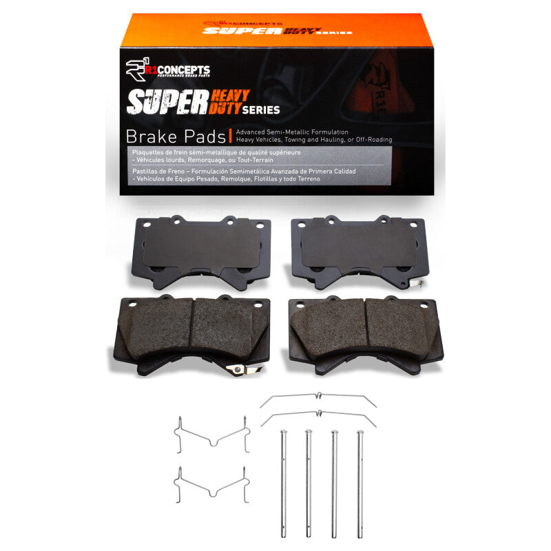 R1 2007-2022 Lexus LX570 Front R1 Super Duty Pads & Hardware Kit
