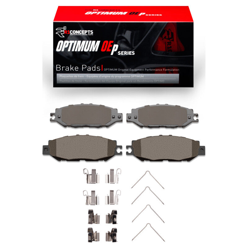 R1 93-00 Lexus LS400 Rear Optimum OE Pads & Hardware Kit