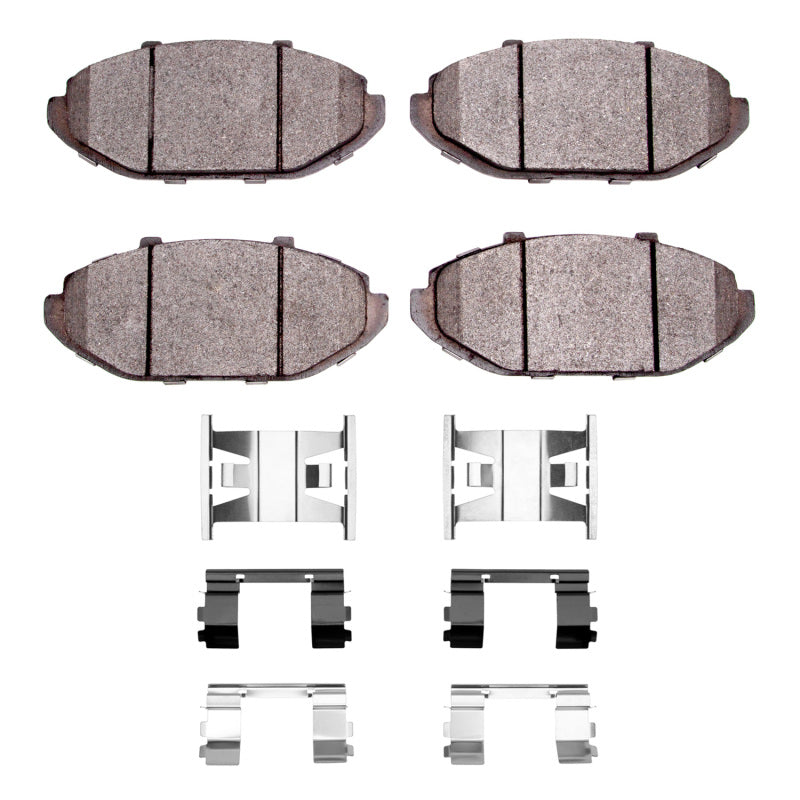 R1 98-02 Ford Crown Victoria Front Ceramic Pads & Hardware Kit