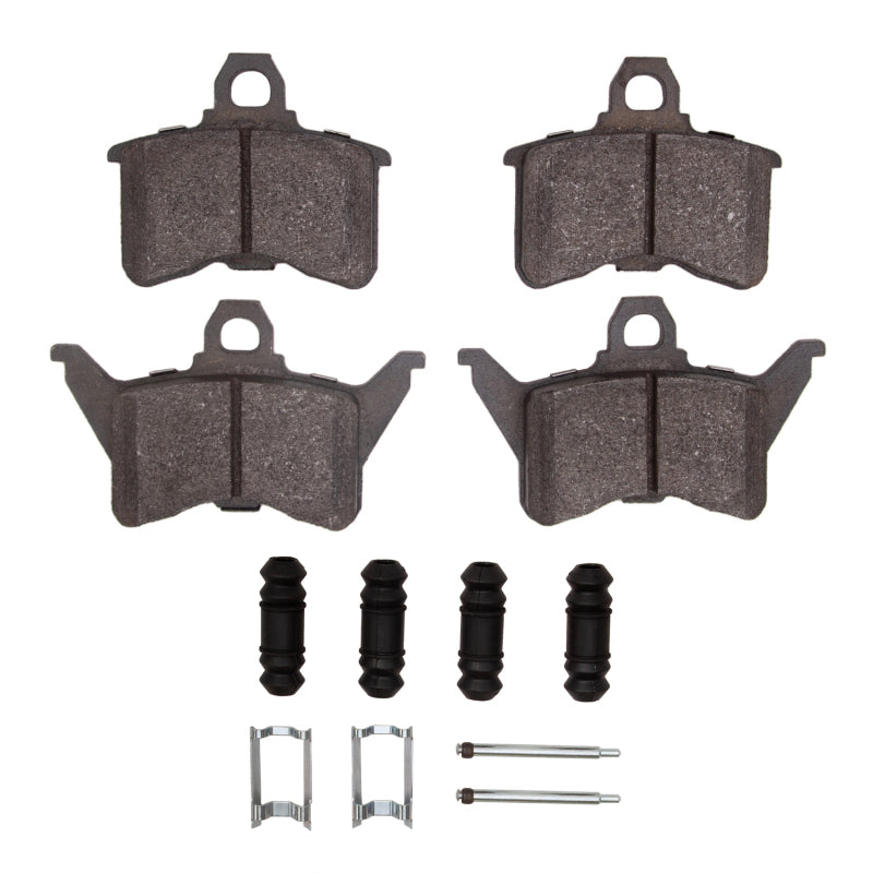 R1 88-90 Chrysler Dynasty Rear Optimum OE Pads & Hardware Kit