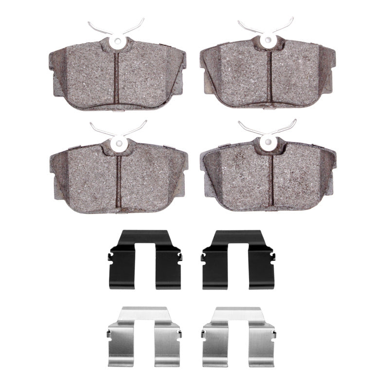 R1 99-99 Volkswagen EuroVan Rear Semi Met Pads & Hardware Kit