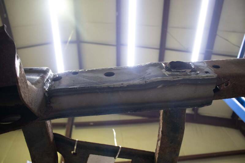 Rust Buster Rear Frame Section Left Side