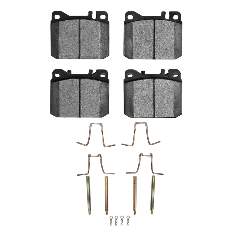 R1 80-85 Mercedes-Benz 300D Front Semi Met Pads & Hardware Kit