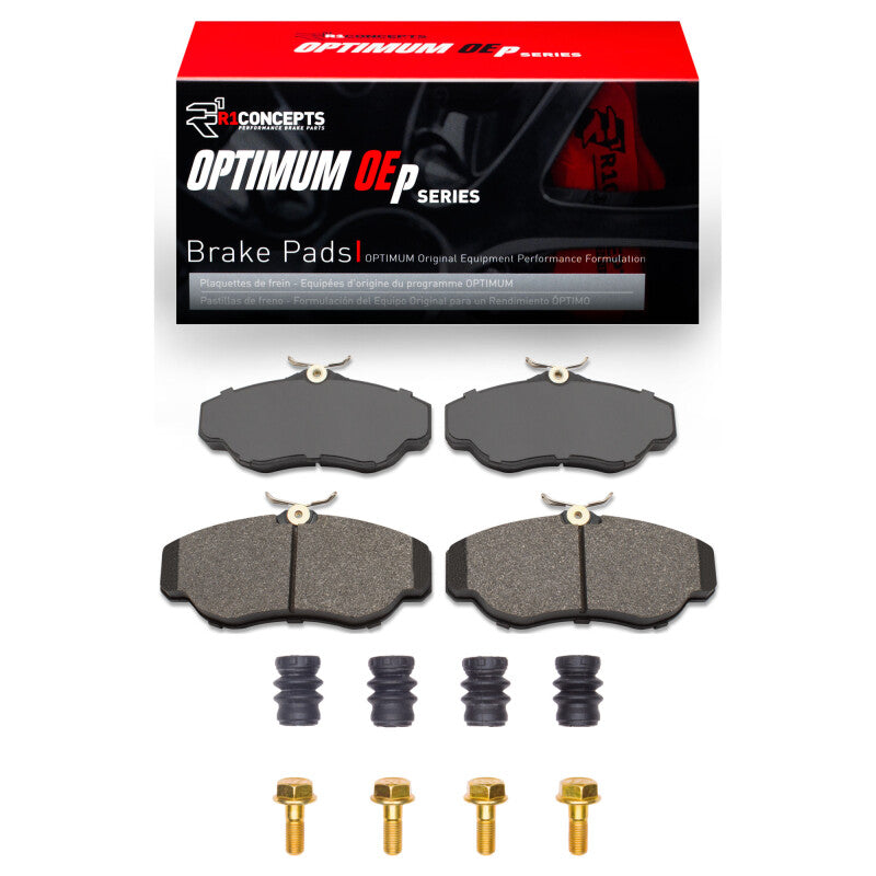 R1 94-04 Land Rover Discovery Front Optimum OE Pads & Hardware Kit