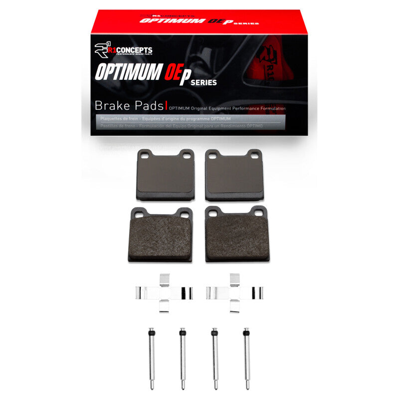 R1 1961-1991 Mercedes-Benz 240D Front/Rear R1 Optimum OE Pads & Hardware Kit