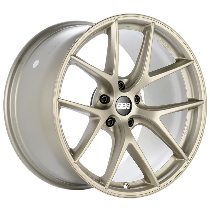 BBS Unlimited CI-R 20x9 ET45 (Face 2) Satin White-Gold Wheel