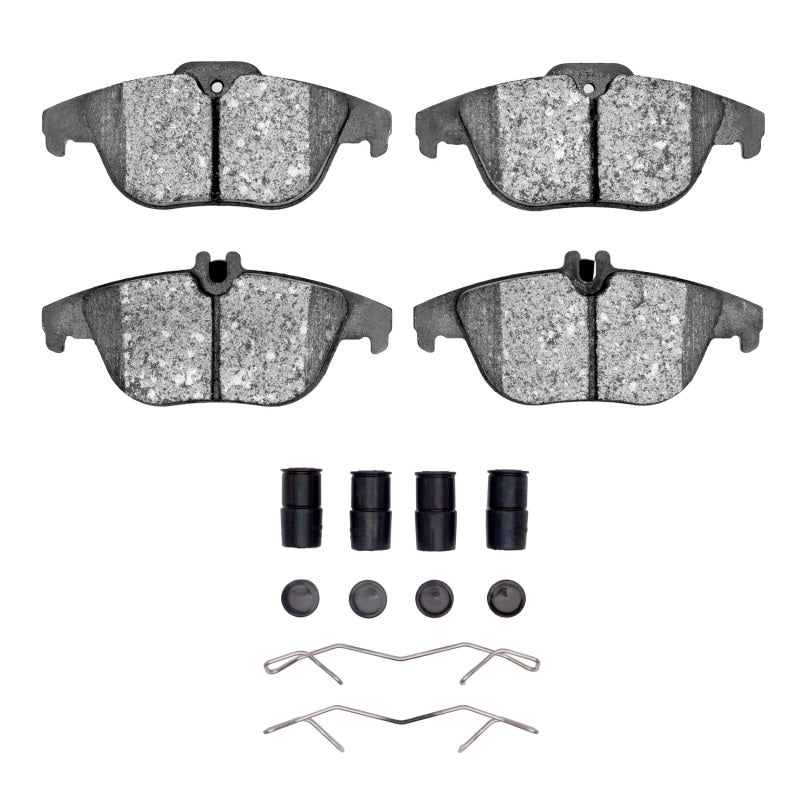R1 2009-2015 Mercedes-Benz GLK250 Rear R1 Semi Met Pads & Hardware Kit