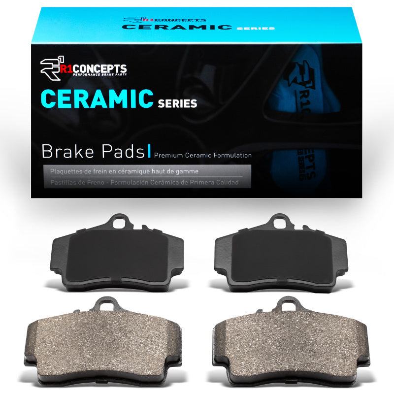 R1 97-12 Porsche Boxster Rear R1 Ceramic Brake Pads