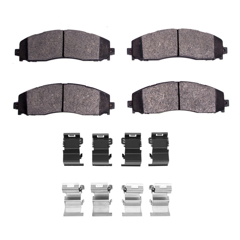 R1 11-22 Ford F-350 Super Duty 4WD Rear Semi Met Pads & Hardware Kit