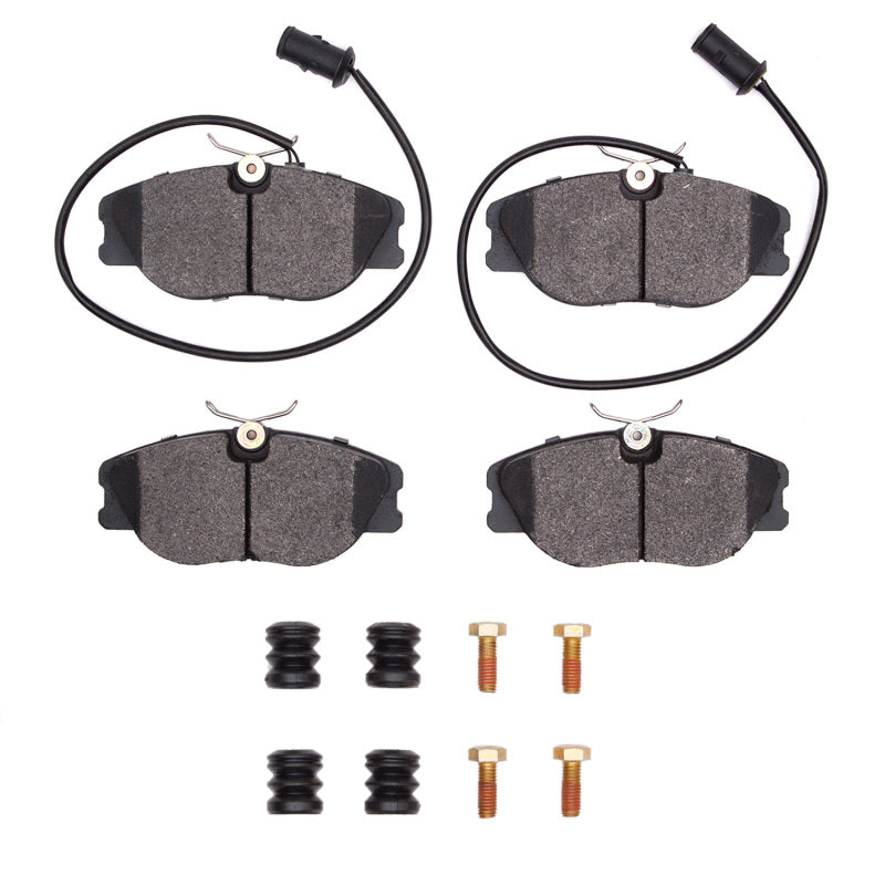 R1 94-95 Alfa Romeo 164 Front Semi Met Pads & Hardware Kit