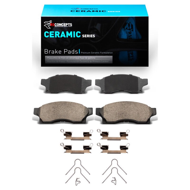 R1 1991-1991 Toyota MR2 Front R1 Ceramic Pads & Hardware Kit