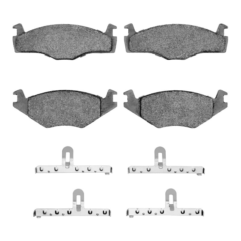 R1 1984-1993 Volkswagen Rabbit Convertible Front R1 Ceramic Pads & Hardware Kit