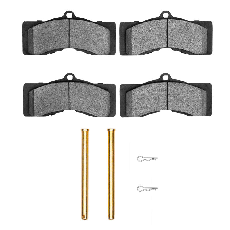 R1 63-82 Chevrolet Corvette Front/Rear Semi Met Pads & Hardware Kit